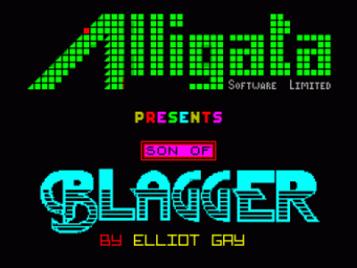 Son Of Blagger (1984)(Alligata Software) ROM