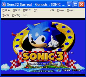 Gens32 v1.86 Emulators