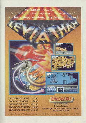 Leviathan (1987)(English Software)[128K] ROM