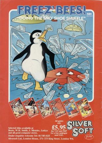 Frozen Penguin (1984)(St. Michael)[aka Freez'Bees] ROM