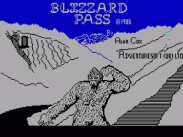 Blizzard Pass (1986)(Adventuresoft UK)