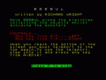 Beebul (1984)(Scorpio Gamesworld) ROM