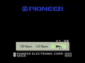 Pioneer LaserActive Bios V1.02 ROM