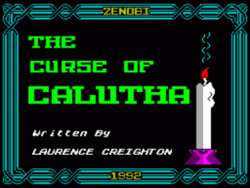 Curse Of Calutha, The (1991)(Zenobi Software)(Side A)