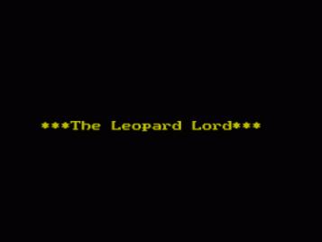 Leopard Lord (1983)(Kayde Software) ROM