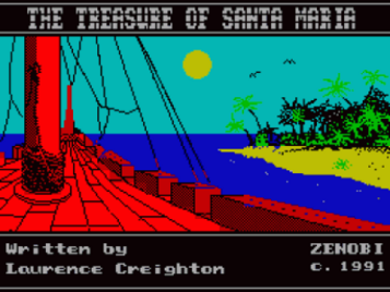 Treasure Of Santa Maria, The (1991)(Zenobi Software) ROM
