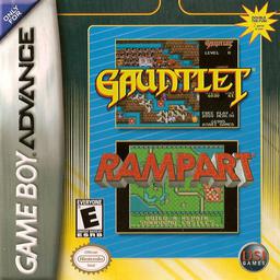 2 Games in One! Gauntlet + Rampart
