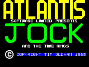 Jock And The Time Rings (1985)(Atlantis Software)