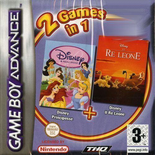 2 In 1 - Disney Principesse & Il Re Leone