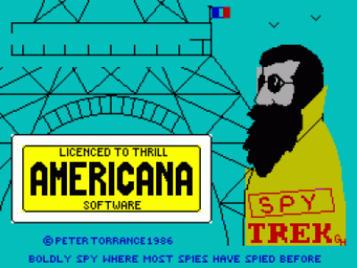 Spy-Trek Adventure (1987)(Americana Software)