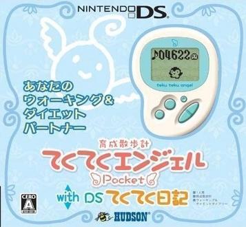 Teku Teku Angel Pocket With DS Teku Teku Nikki - White & Ice Blue