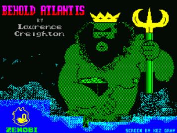 Behold Atlantis (1991)(Zenobi Software)(pre-release)