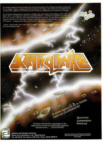 Starquake (1985)(Bubblebus Software) ROM