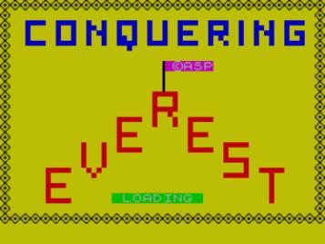 Conquering Everest (1983)(ASP Software) ROM