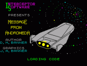 Message From Andromeda (1986)(Interceptor Micros Software)[a] ROM