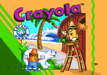 Crayola Crayons - Create A World ROM