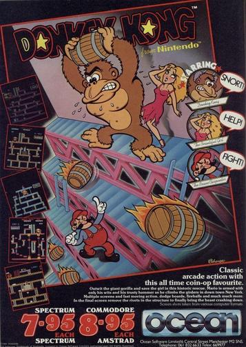 Donkey Kong (1986)(Ocean)