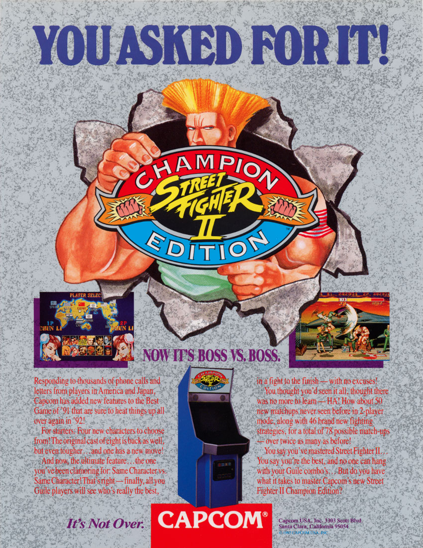 CSDb] - Street Fighter 2 Champion Edition Demo by Herrera64 (2022)
