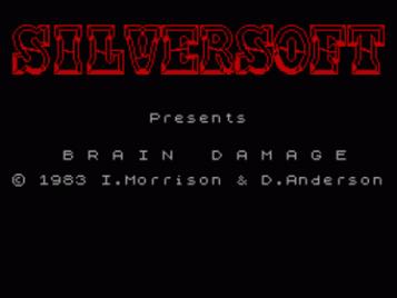 Brain Damage (1983)(Silversoft)[16K] ROM