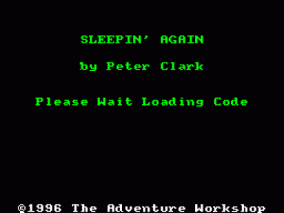 Sleepin' Again (1996)(The Adventure Workshop)(Side B)[128K]