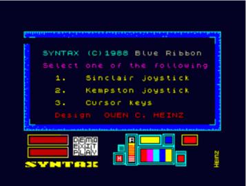 Syntax (1988)(Blue Ribbon Software) ROM