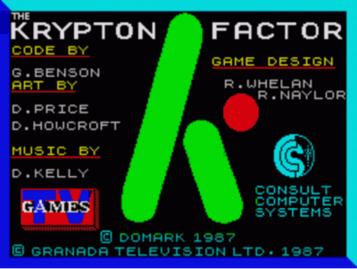 TV Special - The Krypton Factor (1991)(TV Games) ROM