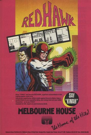 Redhawk (1986)(Melbourne House) ROM