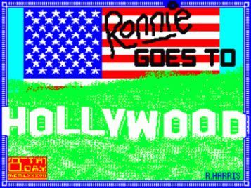Ronnie Goes To Hollywood (1987)(8th Day Software)