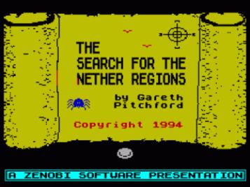 Search For The Nether Regions, The (1994)(Zenobi Software)(Side B) ROM
