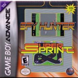 2 Games in One! Spy Hunter + Super Sprint