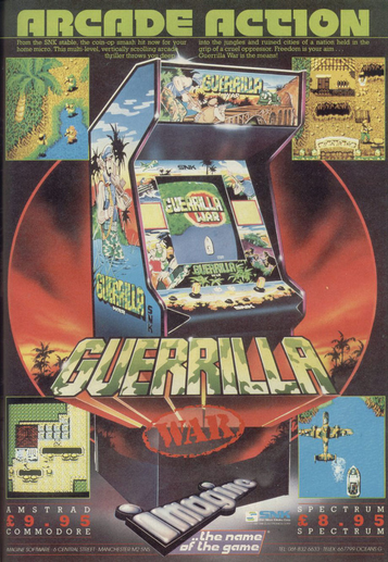 Guerrilla War (1988)(Erbe Software)(Side A)[128K] ROM