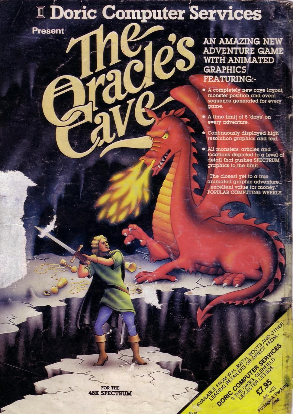 Oracle's Cave, The (1984)(Doric Computer Services)