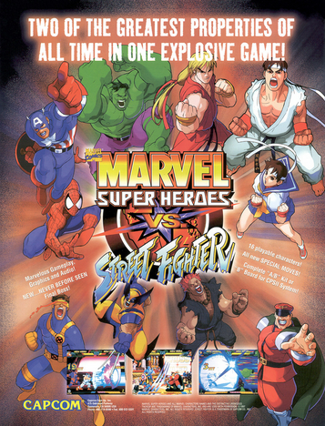 Marvel Super Heroes Vs Street Fighter (970625 Euro)