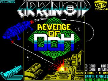 Arkanoid II - Revenge Of Doh (1988)(Imagine Software)[128K]