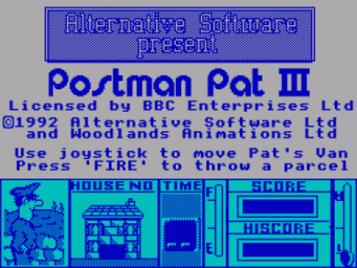 Postman Pat 3 - To The Rescue (1992)(Alternative Software)[a] ROM