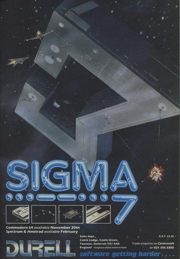Sigma 7 (1987)(Durell Software)[128K] ROM