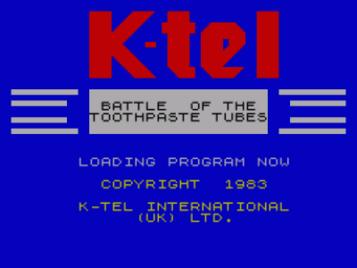 Battle Of The Toothpaste Tubes (1983)(K-Tel Productions)[a]