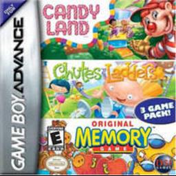 3 Game Pack! Candy Land + Chutes and Ladders + Original Memory Game