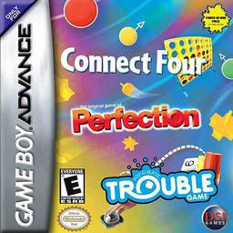 Three-in-One Pack: Connect Four + Perfection + Trouble