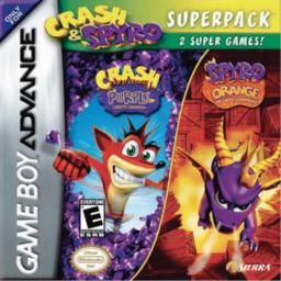 Crash & Spyro Superpack: Spyro Orange - The Cortex Conspiracy + Crash Bandicoot Purple - Ripto's Rampage