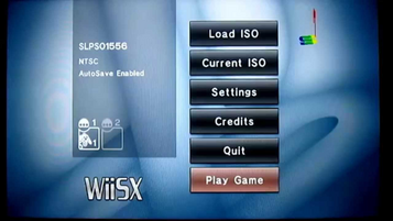 WiiSX Beta 2.1 Emulators