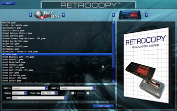 RetroCopy Emulators